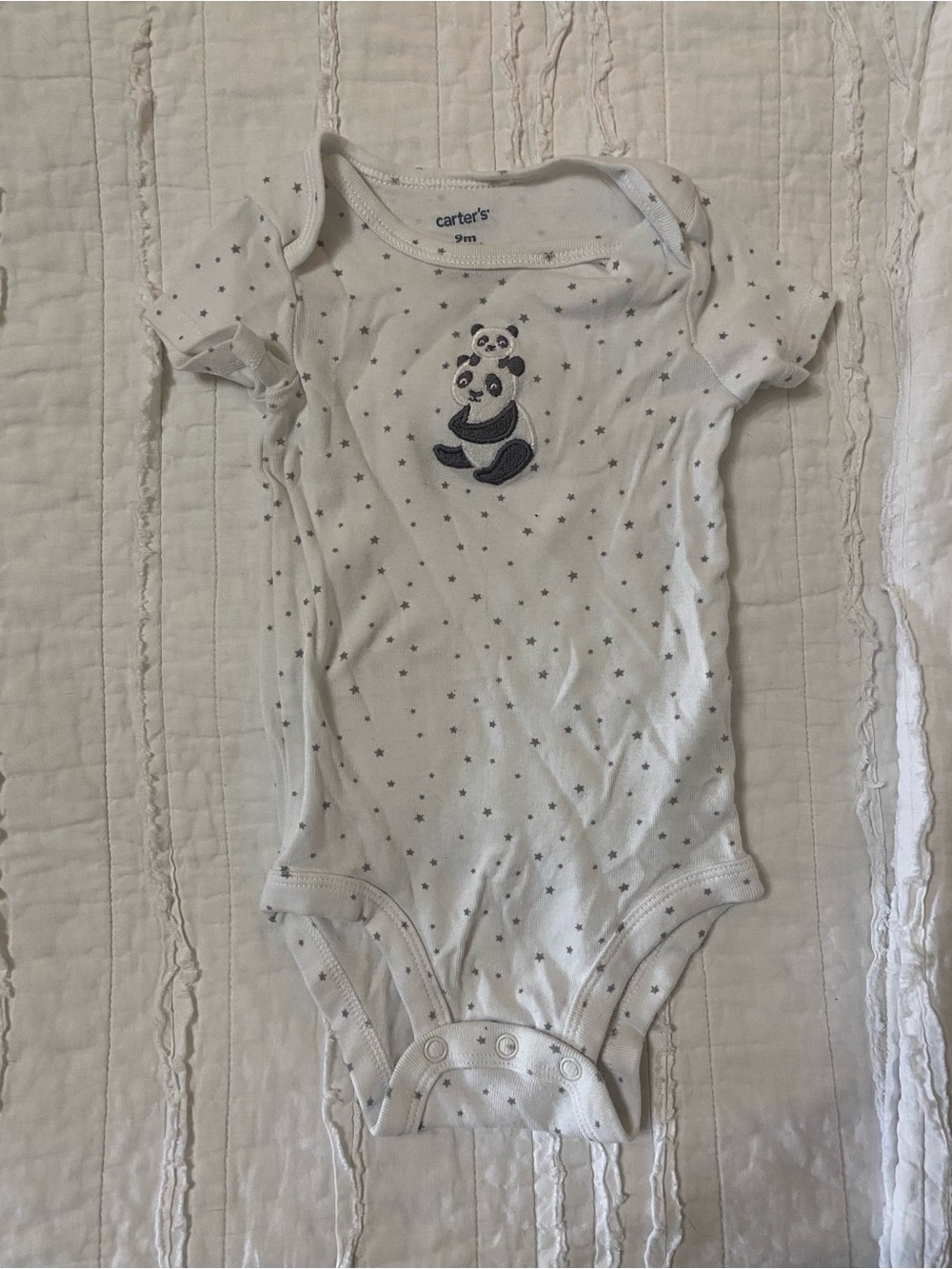 SET OF 3 - Cotton Bodysuits with Snaps